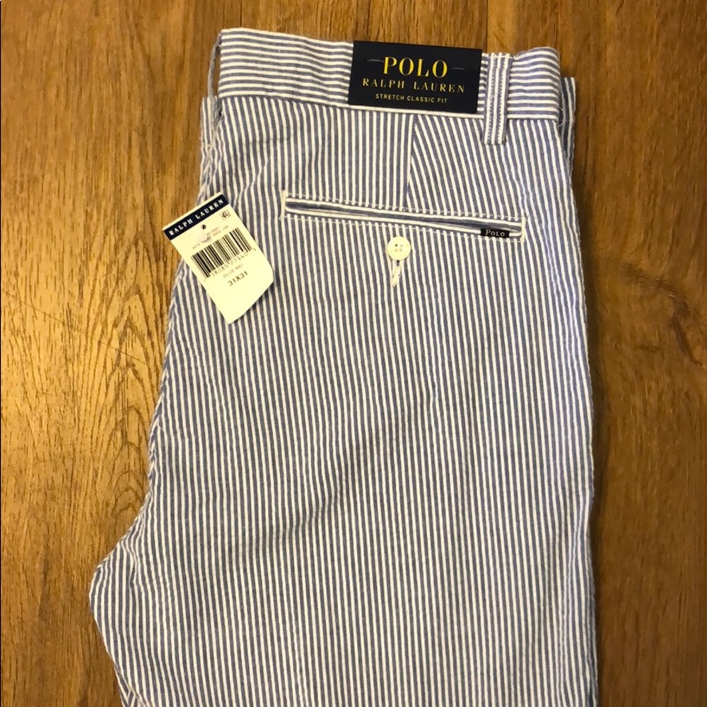 Ralph Lauren Seersucker Pants